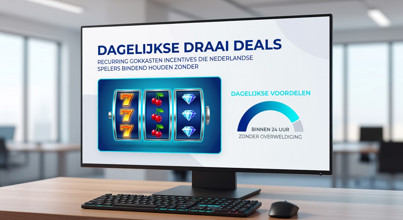 Grafiek met stijgende retentiecurves voor dagelijkse gokkasten promoties in Nederland, met icons van kalenders zonder weekendmarkeringen