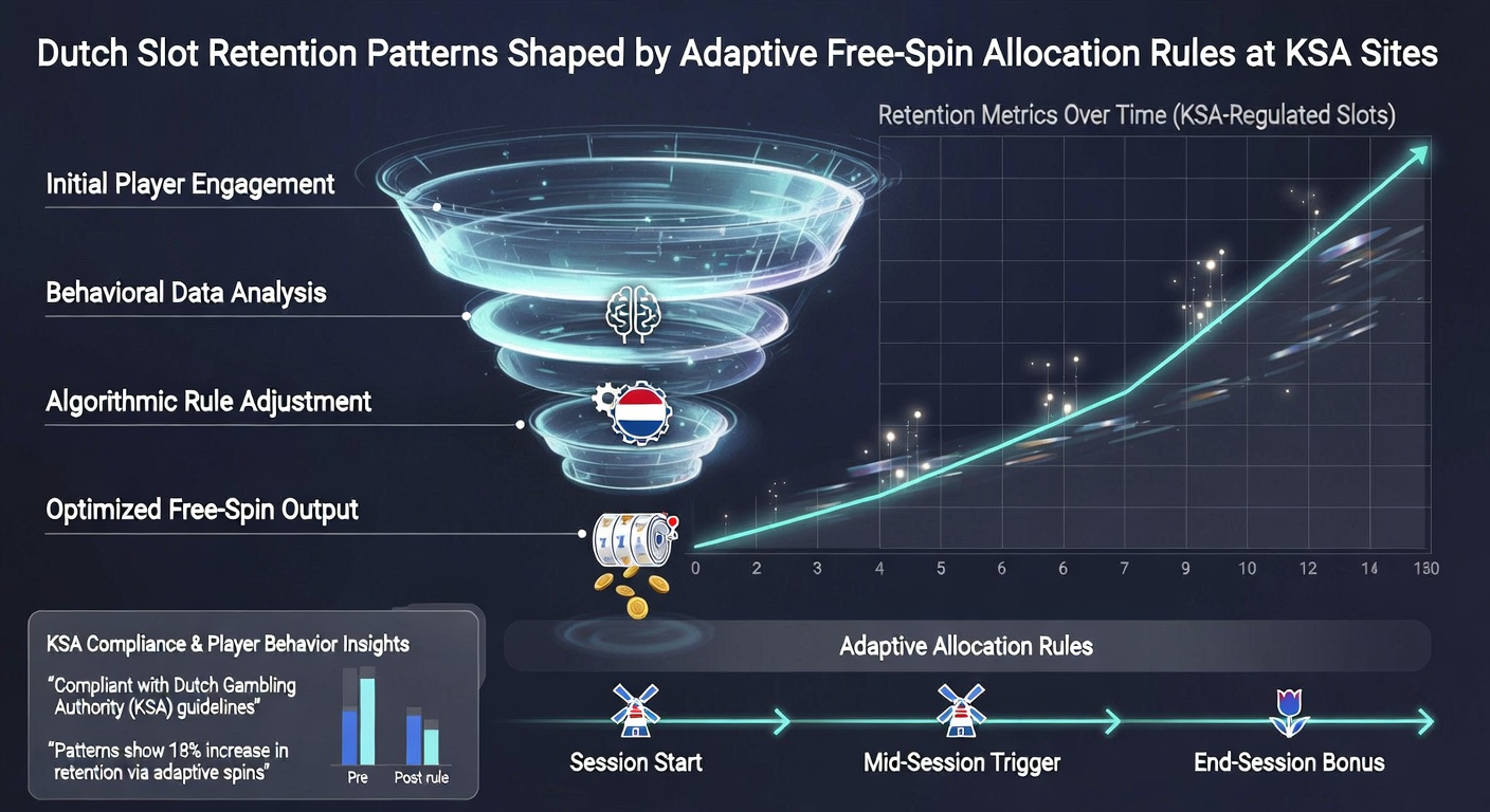 Illustratie van data-analyse dashboards die free-spin allocatie monitoren bij Nederlandse online casino's