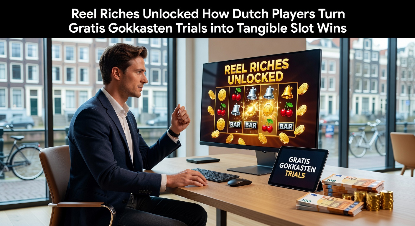 Nederlandse speler draait aan een gratis gokkast op een mobiel scherm, met symbolen die over het scherm rollen terwijl een demo-modus zichtbaar is