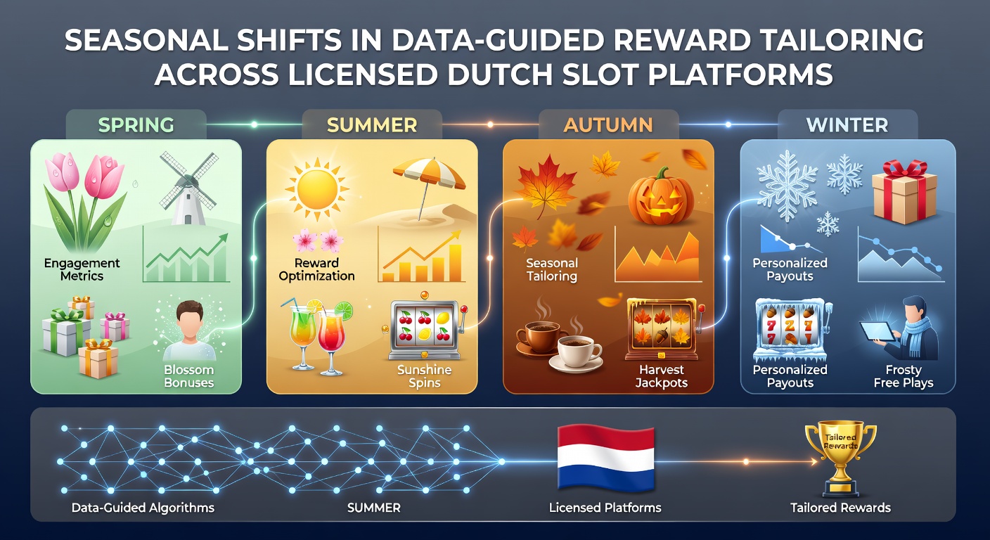 Gegevensgestuurde beloningen op Nederlandse gokkastenplatforms tijdens seizoenswisselingen