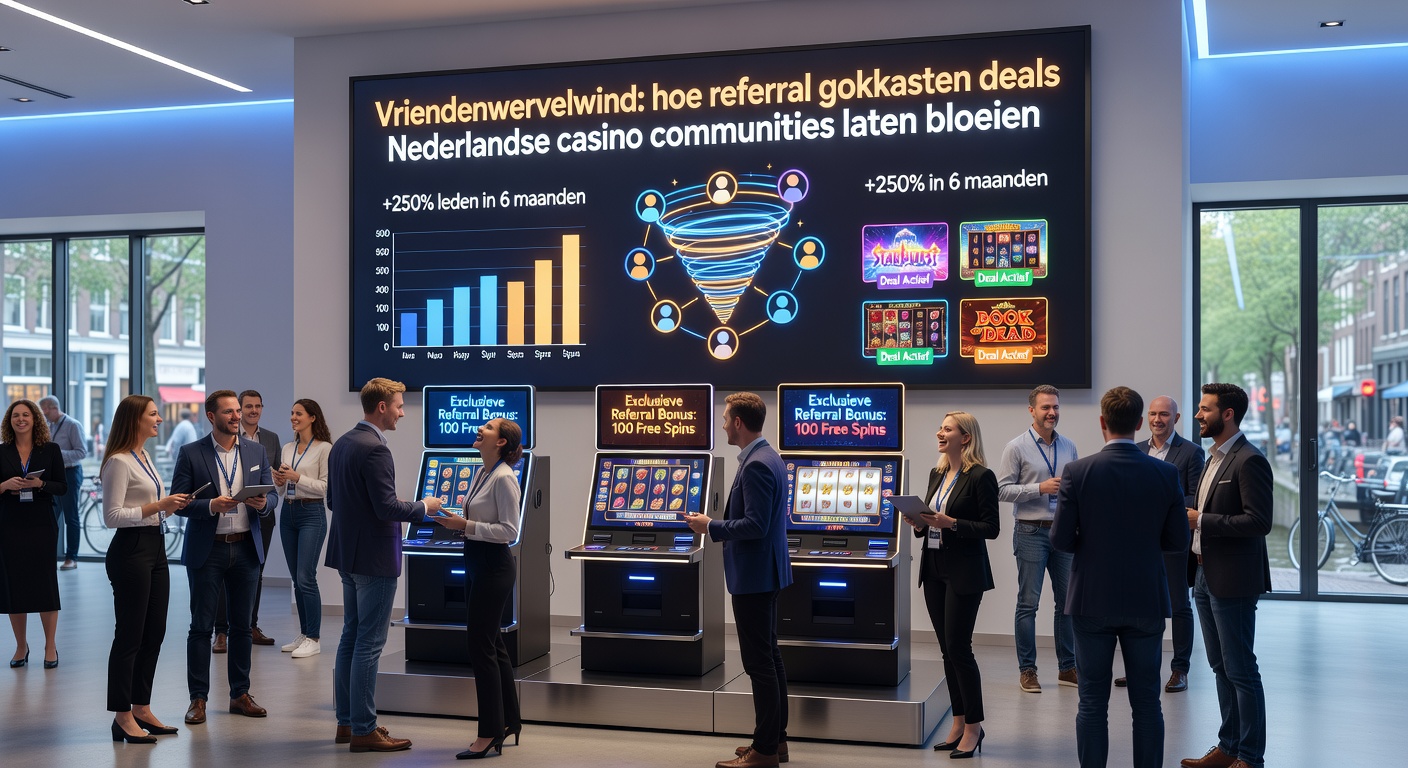 Nederlandse spelers in een online forum die referral codes delen en gokkastenwinsten vieren